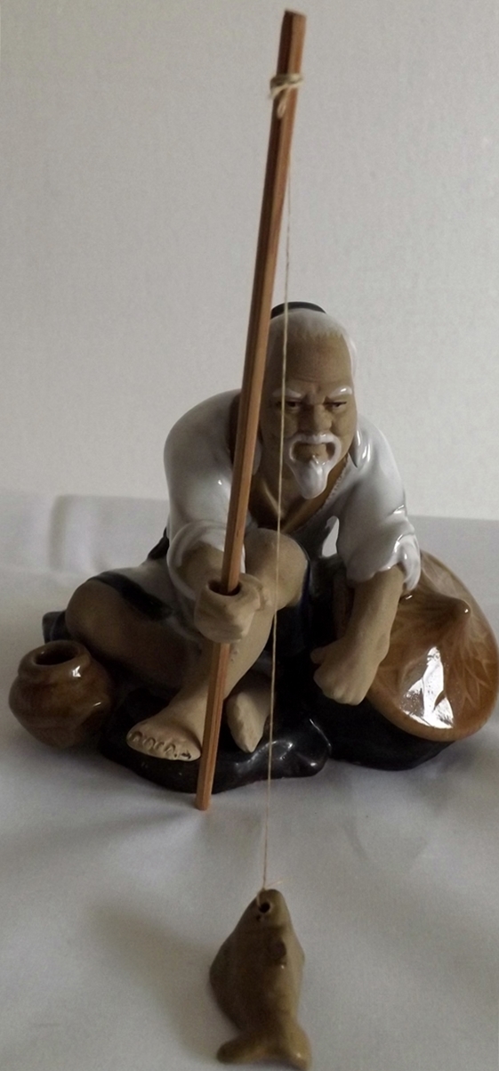 China Mud Man Fisherman