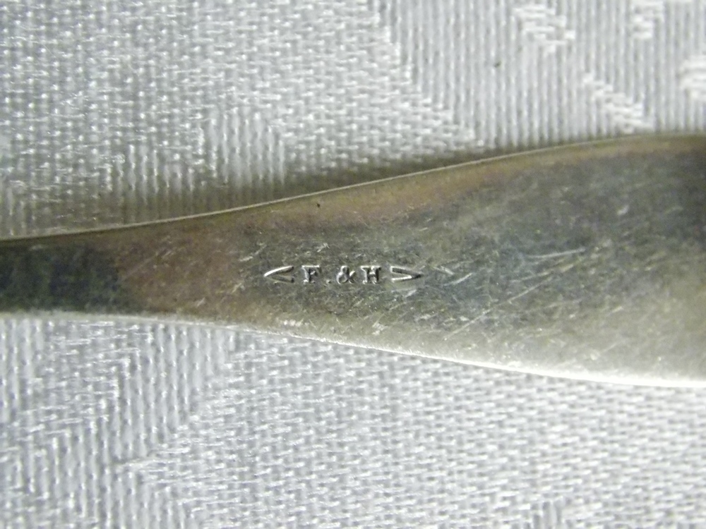 Antique Petite Spoons & Plate