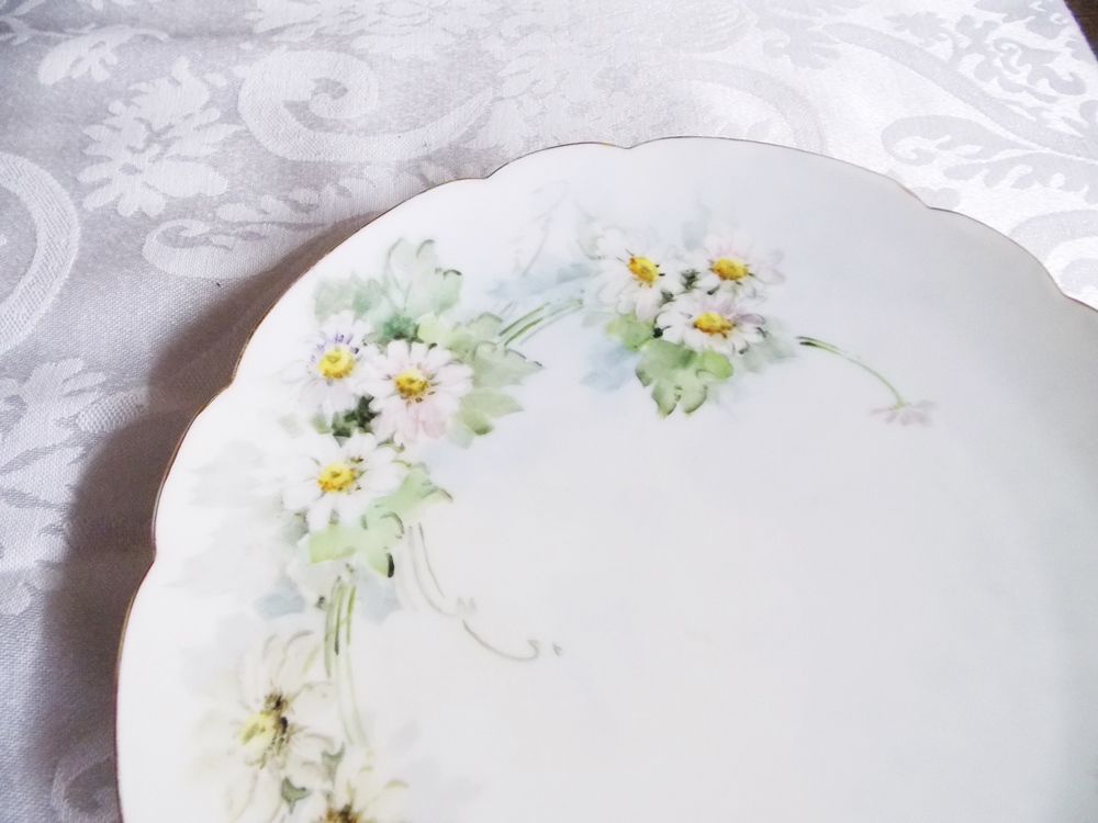 Antique Petite Spoons & Plate