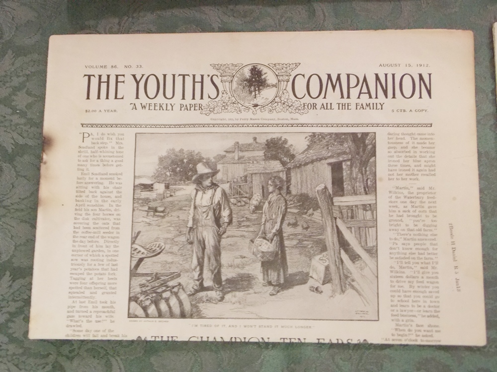 2 Vintage Copies of The Saturday Evening Post