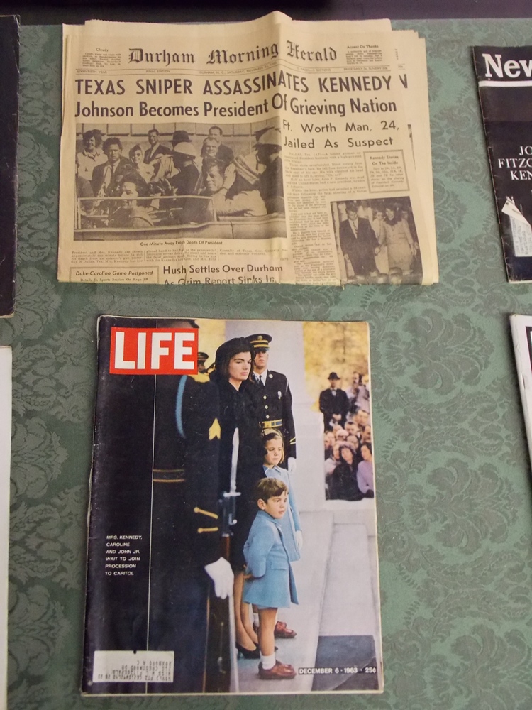 JFK Feature in Durham Daily Sun & Vintage Life Magazines