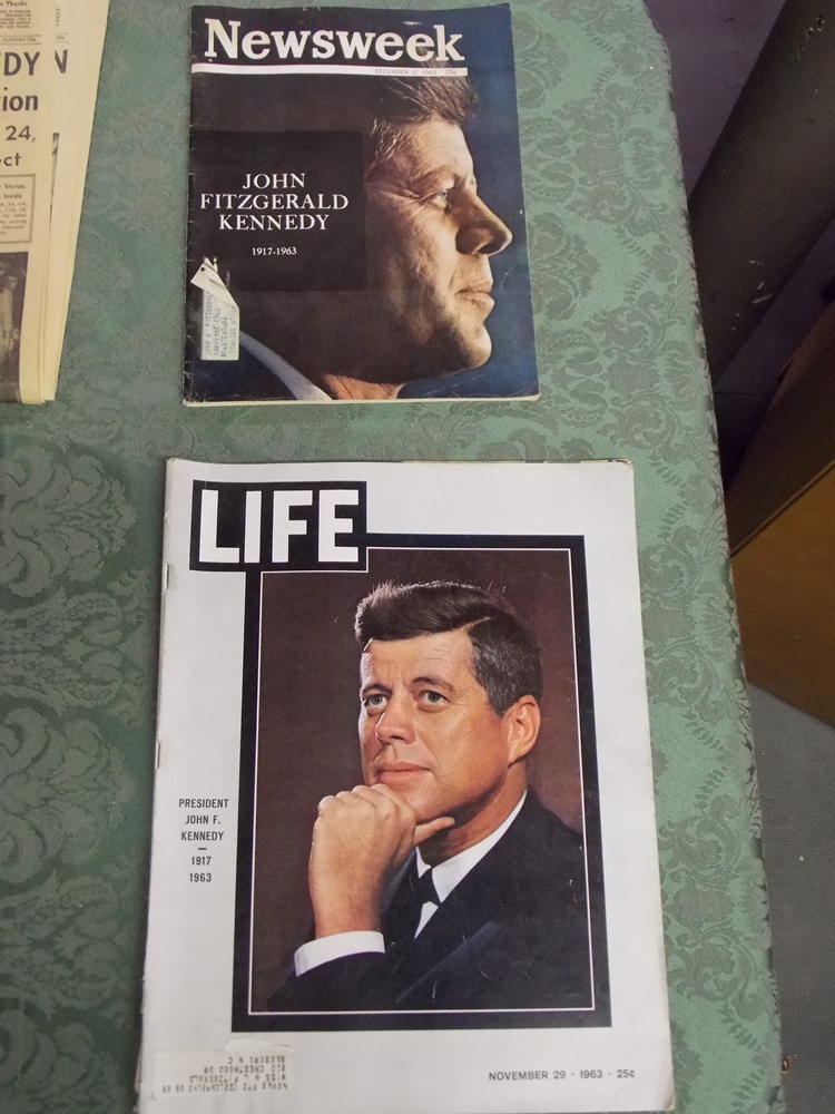 JFK Feature in Durham Daily Sun & Vintage Life Magazines