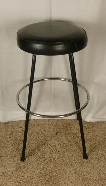 Vintage Set of Metal Bar Stools
