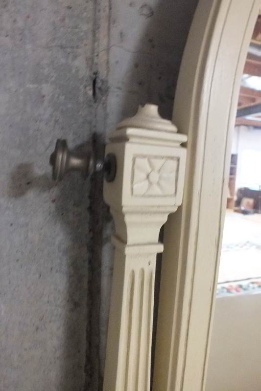 Italianate dresser and attached mirror