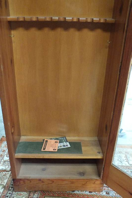Pine wood Gun Cabinet