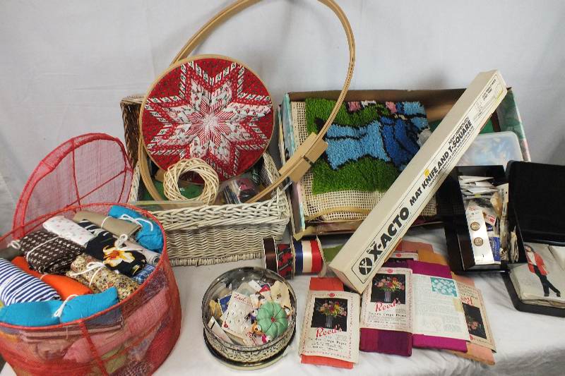 Wow a very generous group of crafting, quilting and sewing supplies