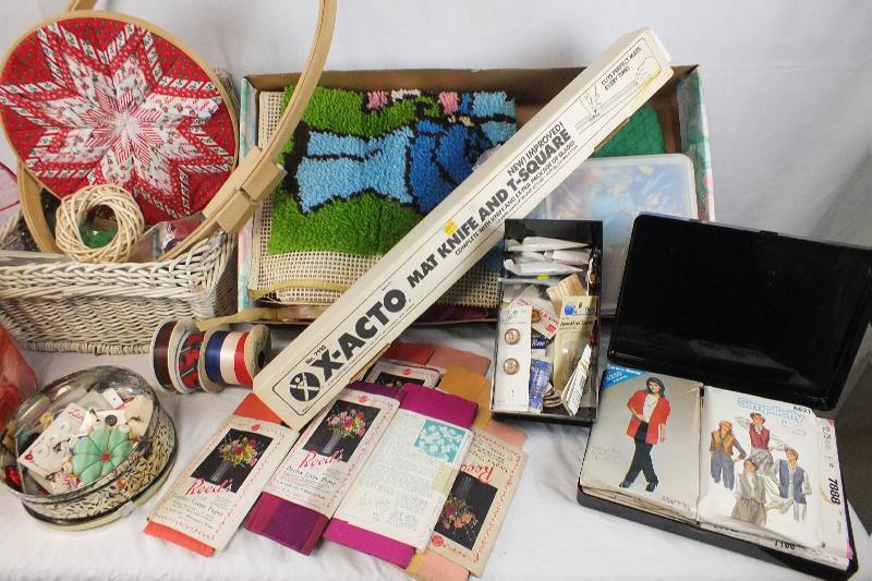 Wow a very generous group of crafting, quilting and sewing supplies