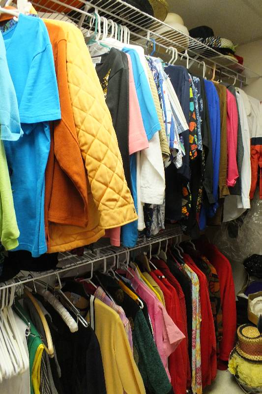 Contents of Ladies closet