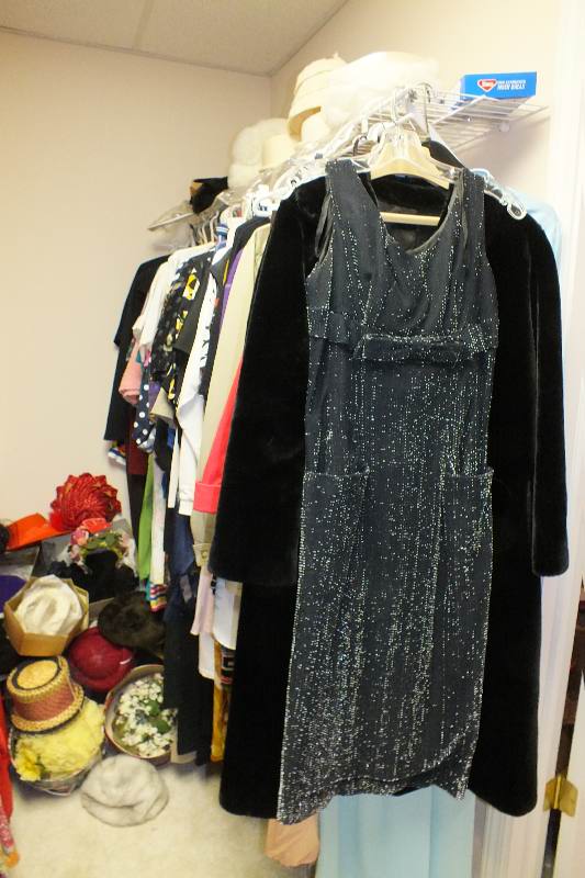 Contents of Ladies closet