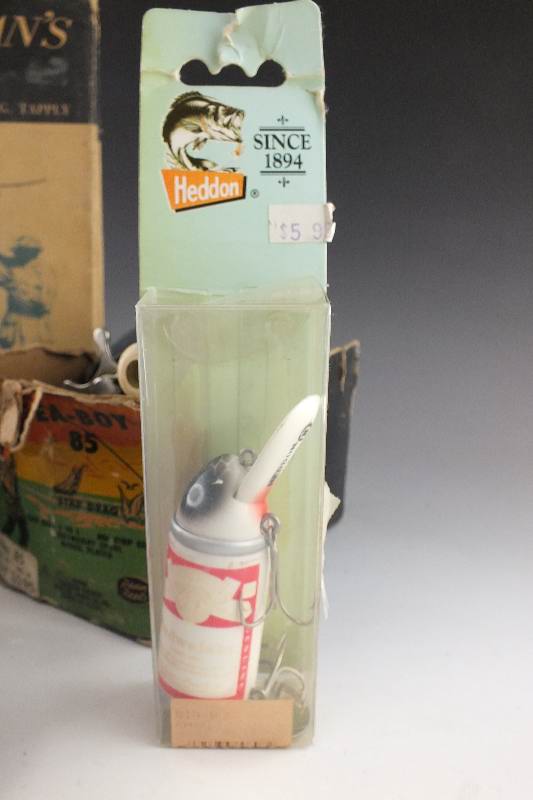 Collection of vintage fishing reels