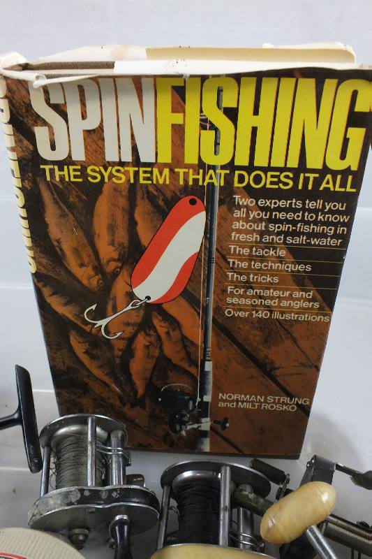 Large collection of Fishing reels 