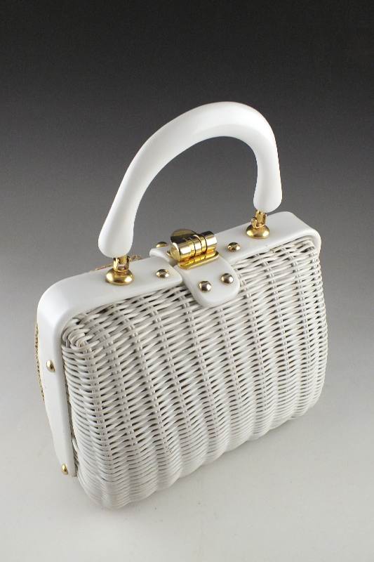 A circa 1950's Adele handbag from Miami Florida