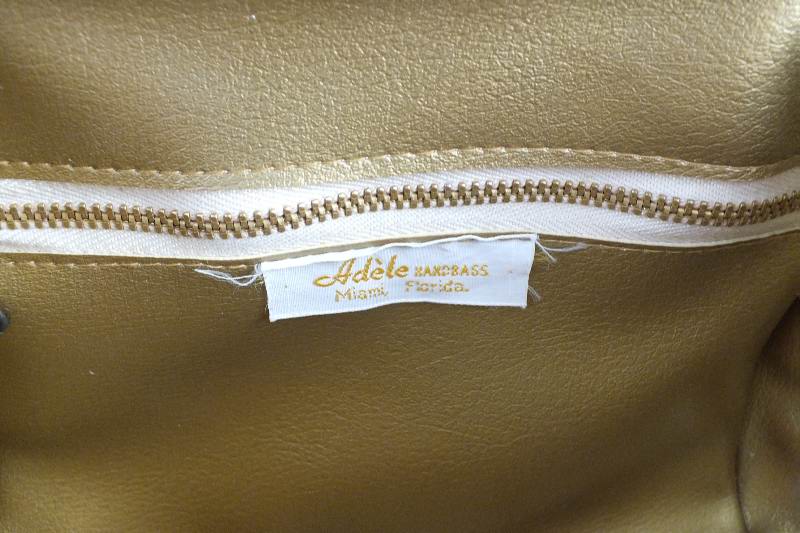 A circa 1950's Adele handbag from Miami Florida