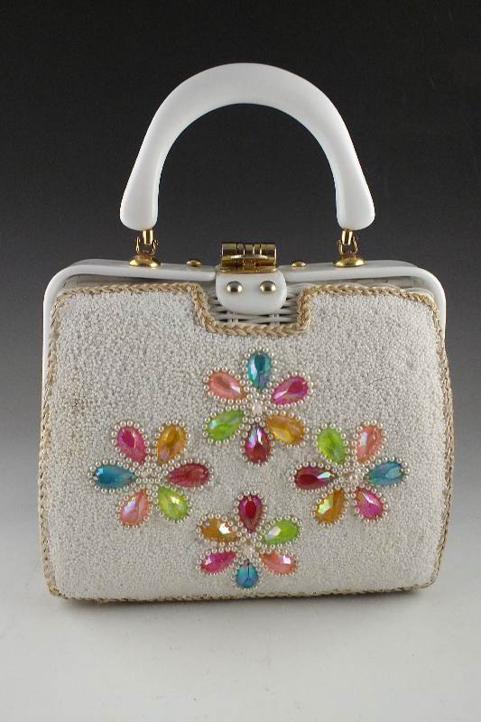 A circa 1950's Adele handbag from Miami Florida