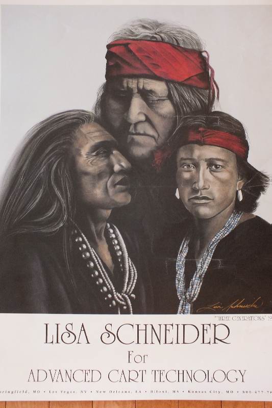 David Kaskake and Lisa Schneider Signed Printed Posters