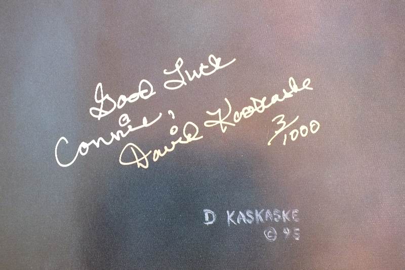 David Kaskake and Lisa Schneider Signed Printed Posters