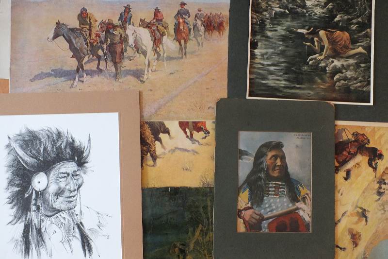 Tatango Mani Chief "Walking Buffalo 1871-1967" Print