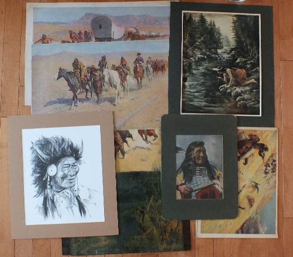 Tatango Mani Chief "Walking Buffalo 1871-1967" Print