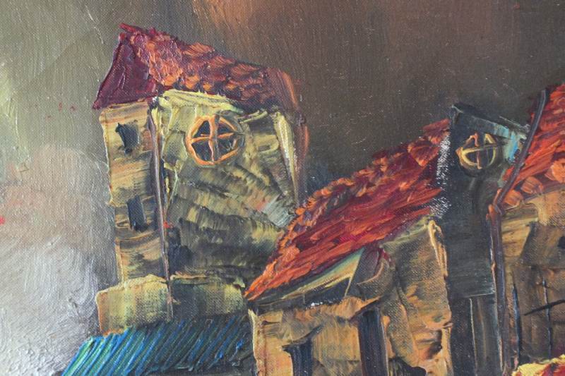 Rodriguez Original Oil on Canvas