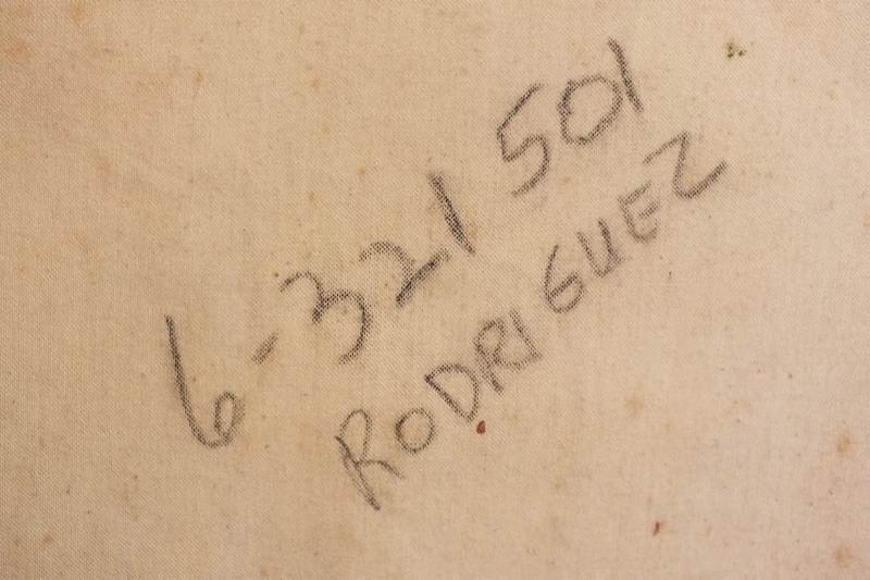 Rodriguez Original Oil on Canvas