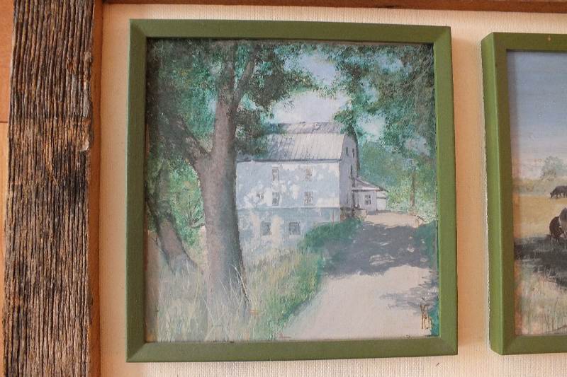 Walter Kloth Original Acrylic on Board