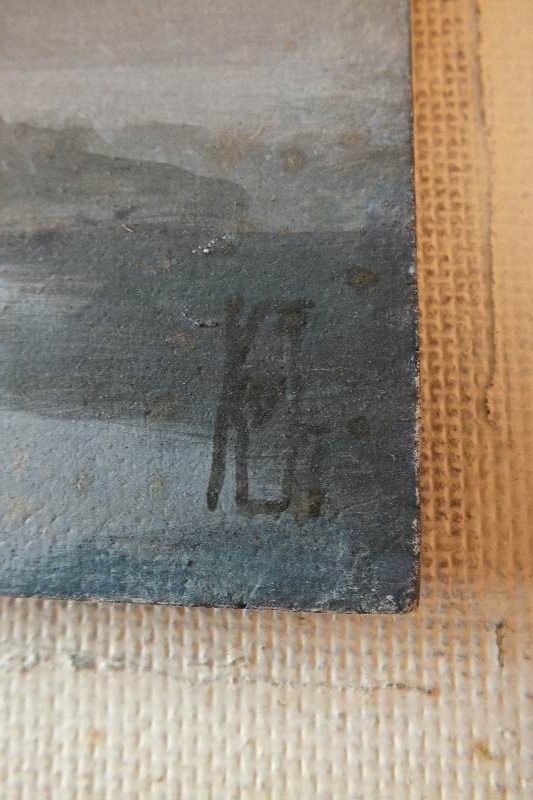 Walter Kloth Original Acrylic on Board