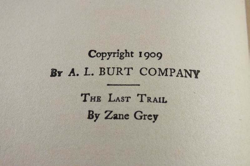 Zane Grey Novels