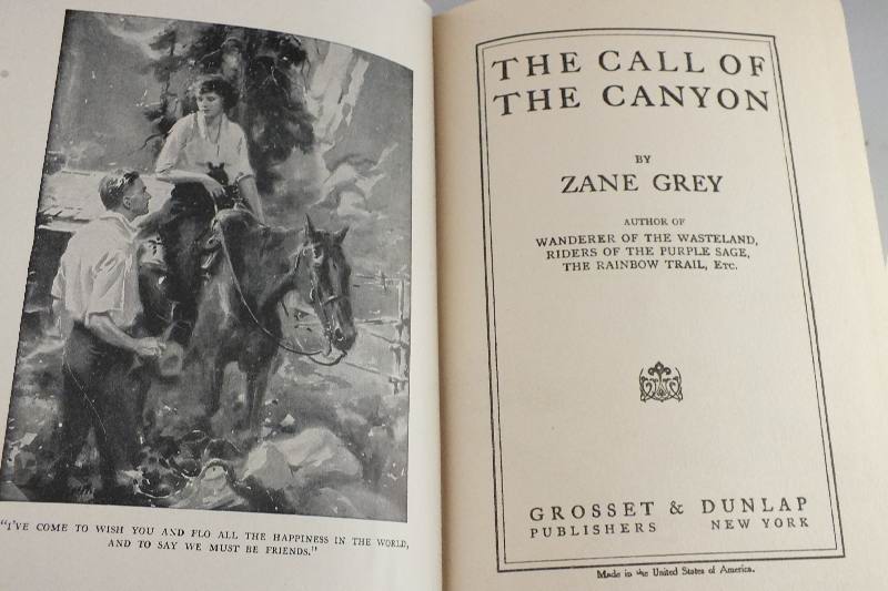 Zane Grey Novels
