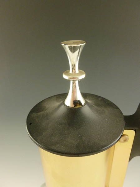 Vintage Coffee Carafe with Candle Warmer Stand