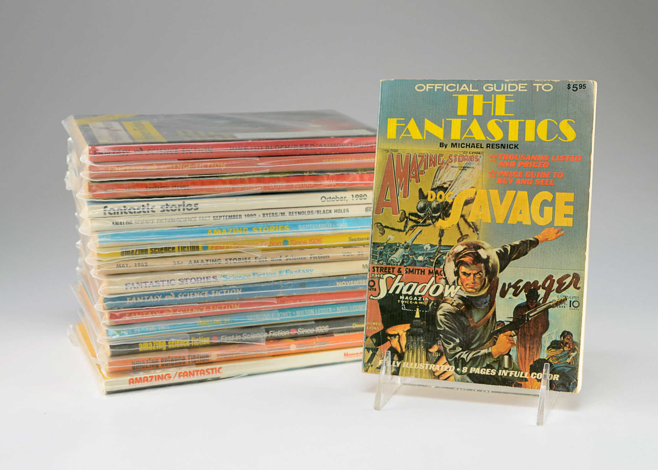 Vintage Sci-Fi paperback collection