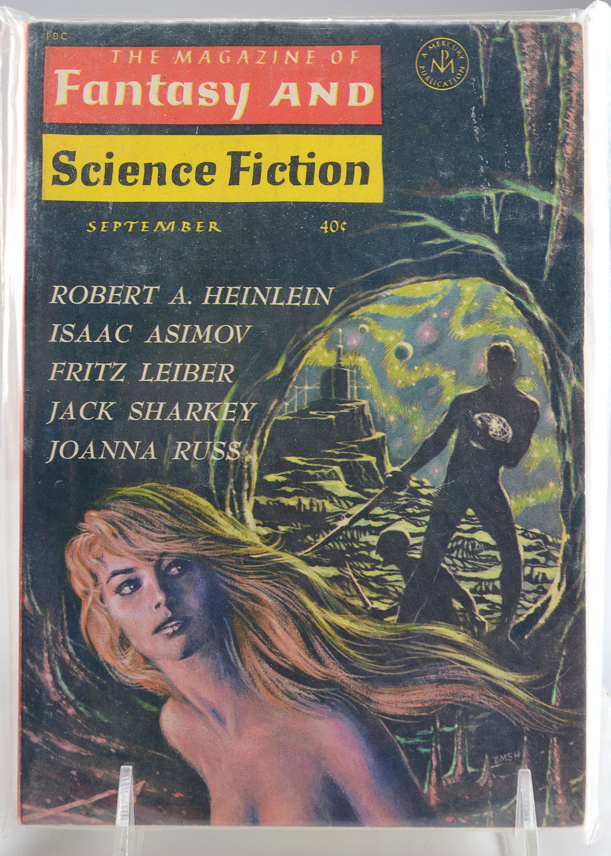 Vintage Sci-Fi paperback collection
