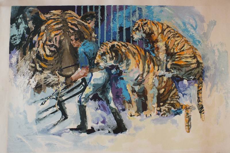 Group of Three Lithograph Prints