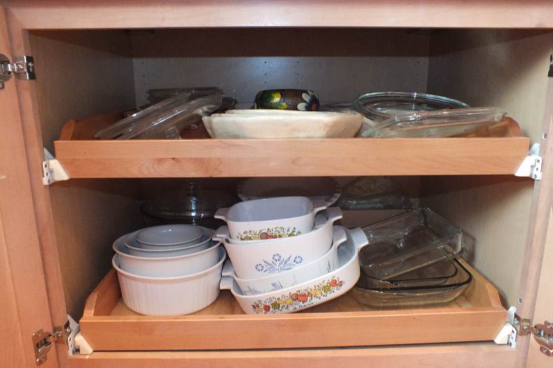 Collection of Serving, Bakeware Dishes, and Decorative Mexican Pottery Pieces