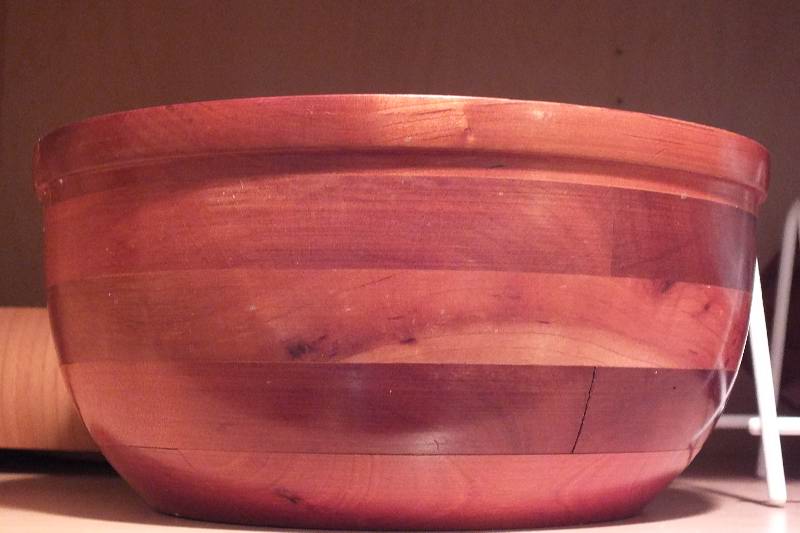 Collection of Wood Serving Dishes and Ceramic Trays