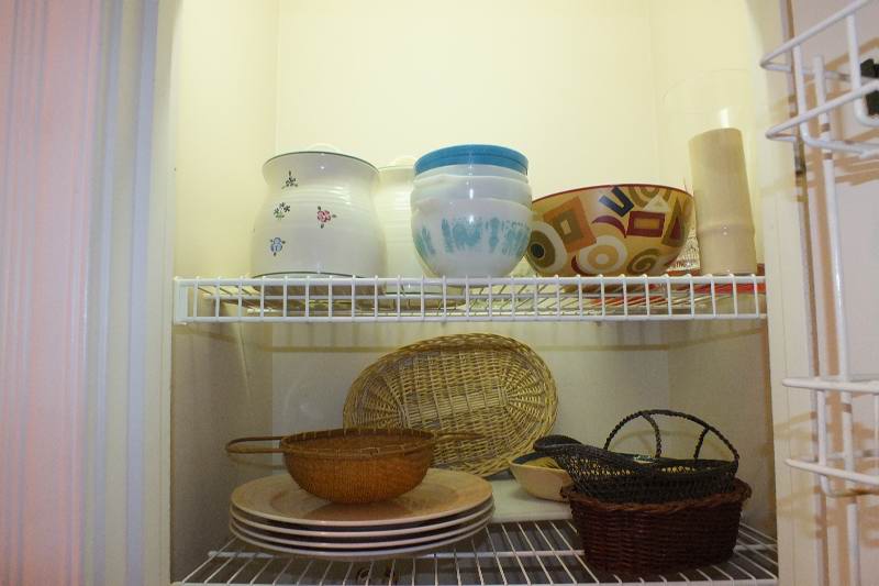 Collection of Canisters, Serving Bowls, Dishware, and Serving Trays