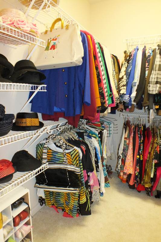 Ladies Closet Contents