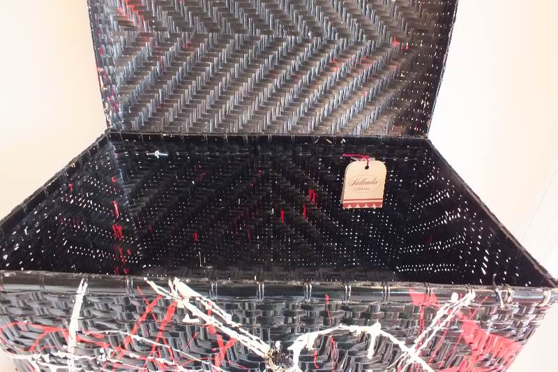 Hollandia Interiors Painted Basket Trunk