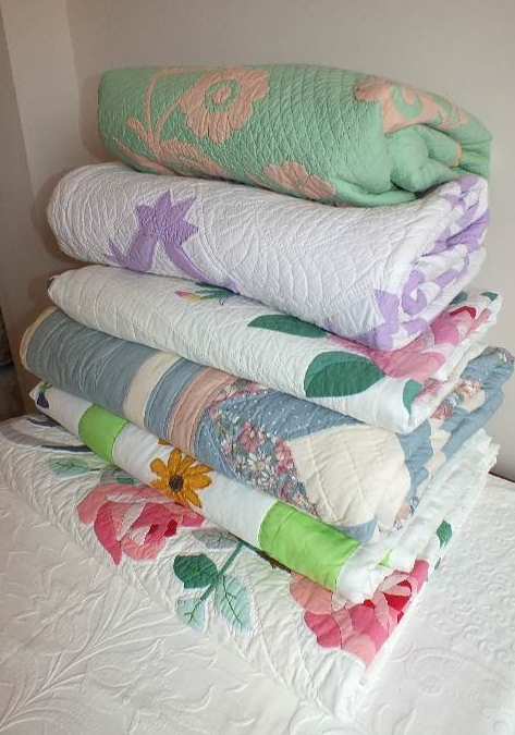 Collection of Six Quilts