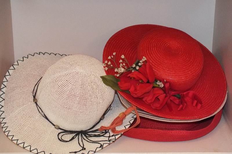 Collection of Vintage and Modern Ladies Hats