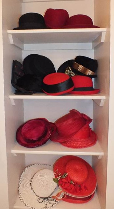 Collection of Vintage and Modern Ladies Hats
