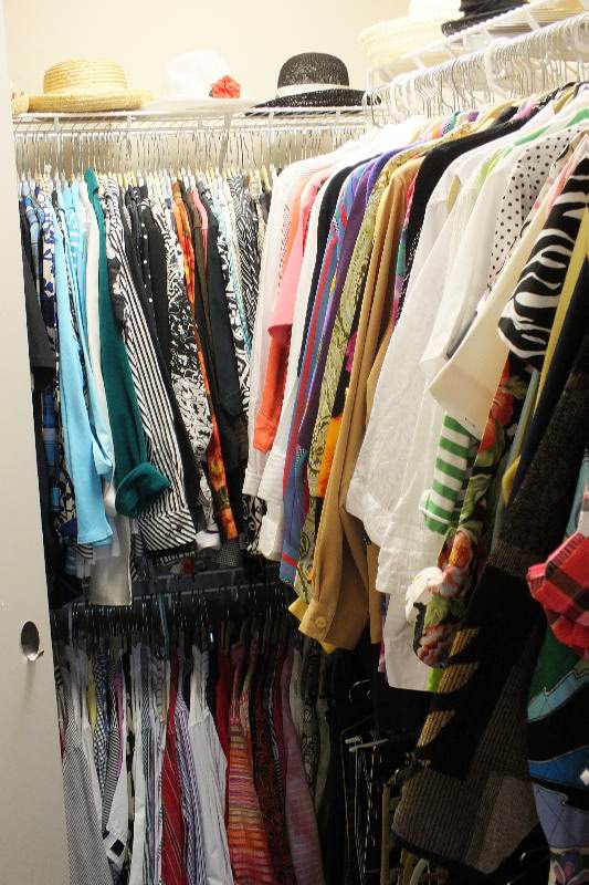 Ladies Closet Contents