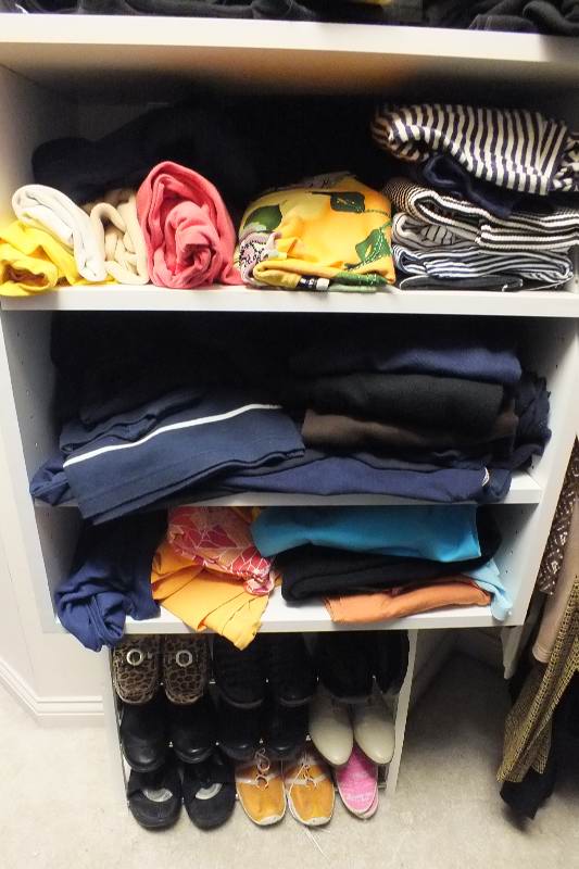 Ladies Closet Contents