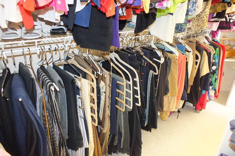 Ladies Closet Contents