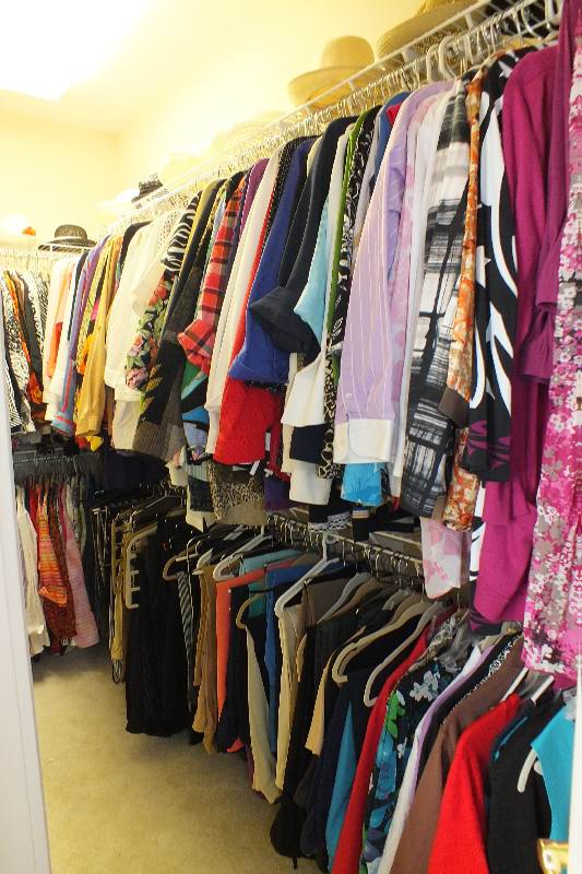 Ladies Closet Contents
