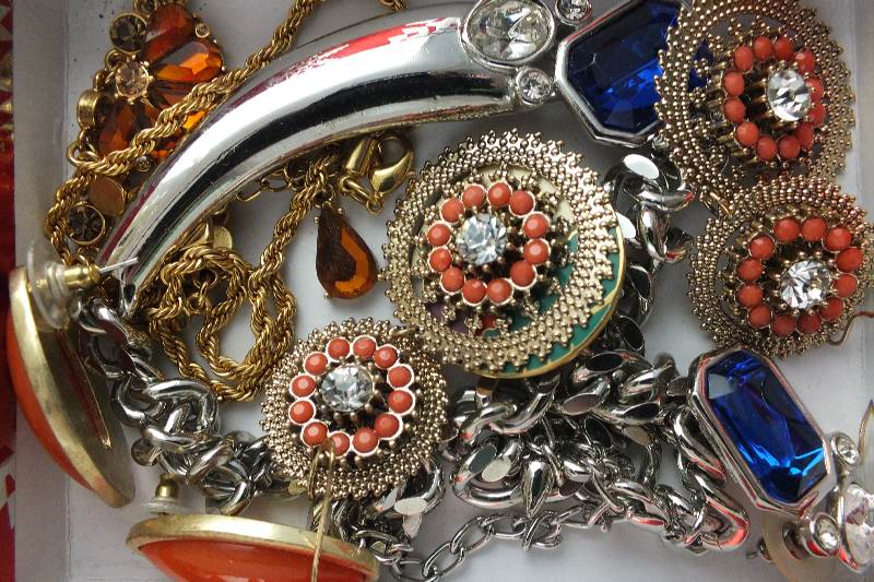 Collection of Ladies Costume Jewelry and Accessories