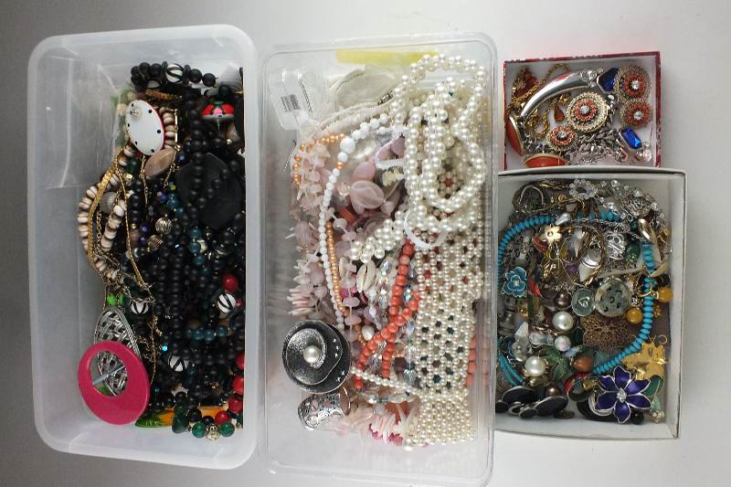 Collection of Ladies Costume Jewelry and Accessories