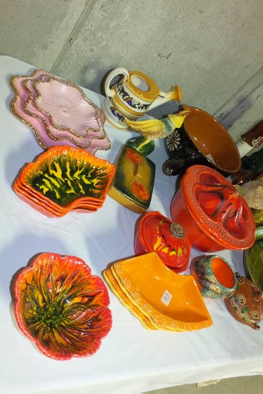 A plethora of pottery pieces 