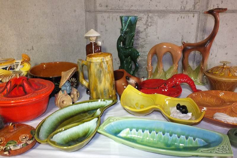 A plethora of pottery pieces 