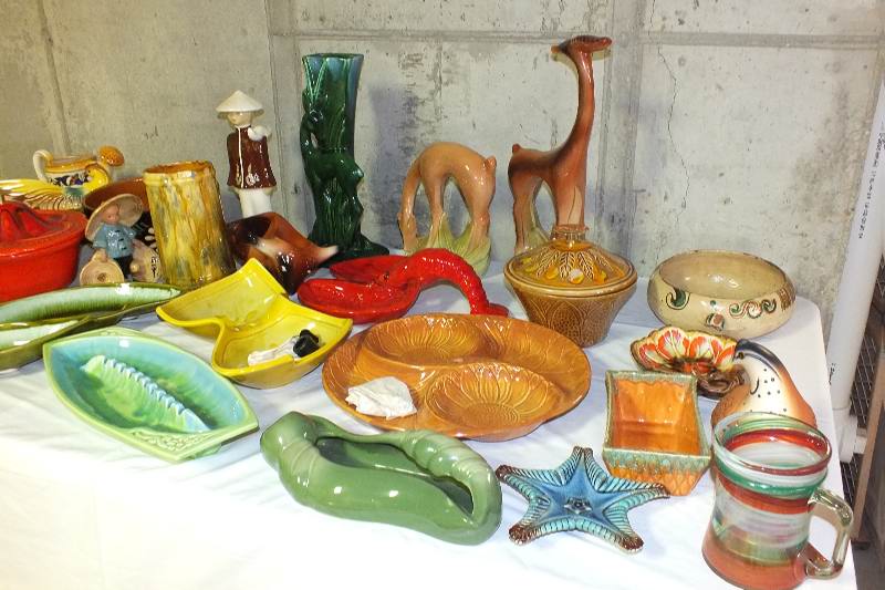 A plethora of pottery pieces 