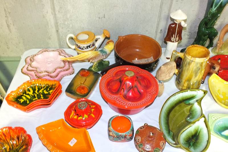 A plethora of pottery pieces 